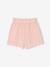 Short fille volanté en gaze de coton rose pâle+vert sauge 2 - vertbaudet enfant 