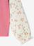 Pull 2 en 1 fille manches bleu grisé+rose 10 - vertbaudet enfant 