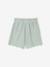 Short fille volanté en gaze de coton rose pâle+vert sauge 6 - vertbaudet enfant 