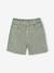 Short fille brodé bleu moyen+rose+vert sauge 13 - vertbaudet enfant 