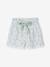 Short en gaze de coton fille bleu clair+blush 1 - vertbaudet enfant 
