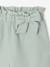 Short fille volanté en gaze de coton rose pâle+vert sauge 7 - vertbaudet enfant 