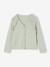 Gilet fille à volants cérémonie beige doré+écru+rose pâle+vert 10 - vertbaudet enfant 