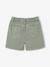 Short fille brodé bleu moyen+rose+vert sauge 14 - vertbaudet enfant 