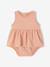 Robe bébé naissance avec body intégré vieux rose 6 - vertbaudet enfant 