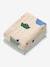 Lot 2 langes imprimés Lewis- beige+écru+rose+sable 6 - vertbaudet enfant 