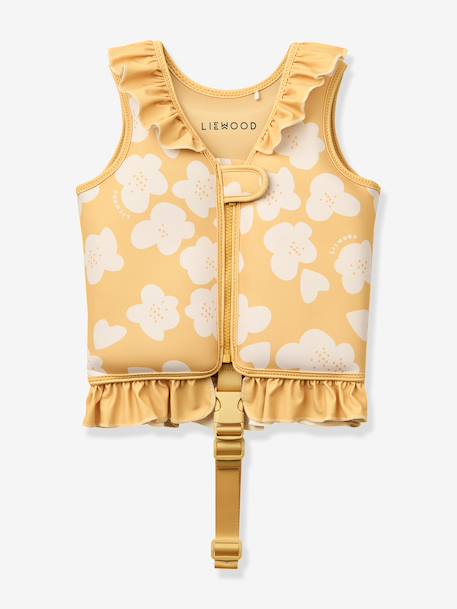Gilet de flottaison Dove avec volants jaune 1 - vertbaudet enfant 