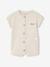 Combinaison bébé maille nid d’abeille personnalisable argile 6 - vertbaudet enfant 