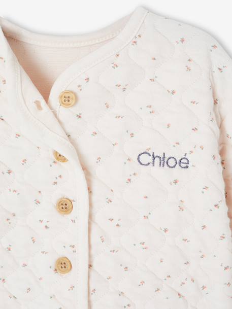 Ensemble bébé matelassé rose+vert d'eau 5 - vertbaudet enfant 