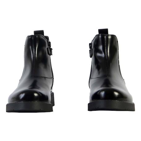 Bottines à élastiques Noir 5 - vertbaudet enfant 