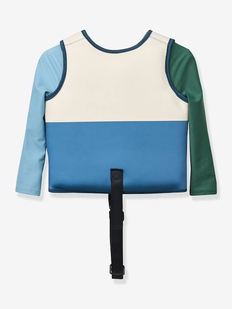 Gilet de flottaison Dove manches longues bleu+rose 2 - vertbaudet enfant 