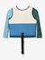 Gilet de flottaison Dove manches longues bleu+rose 2 - vertbaudet enfant 