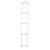 Échelle corde 5 barreaux pour portique  bois h190-250cm Marron 1 - vertbaudet enfant 