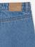 Jupe fille en jean avec broderie bleu moyen 4 - vertbaudet enfant 