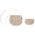 Sac bandoulière avec porte-monnaie liberty Beige, rose thé, marron 1 - vertbaudet enfant 