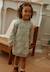 Robe bébé en molleton lison Vert 1 - vertbaudet enfant 