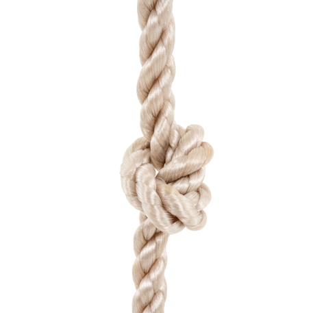 Corde à nœuds  chanvre h190-250cm Marron 4 - vertbaudet enfant 