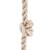 Corde à nœuds  chanvre h190-250cm Marron 4 - vertbaudet enfant 