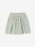 Jupe fille en gaze de coton beige+bleu grisé+rose+vert sauge+vieux rose+violet 13 - vertbaudet enfant 