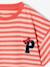T-shirt fille fantaisie corail+marine 3 - vertbaudet enfant 