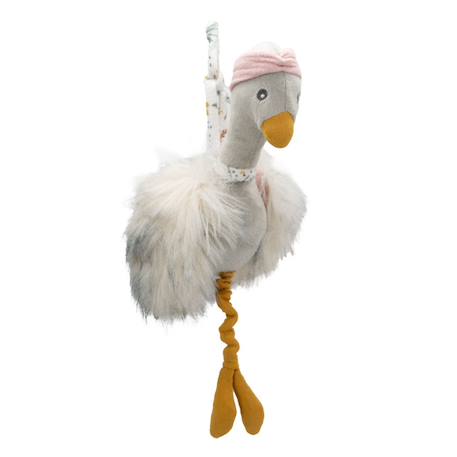 Peluche musique bébé zélie l'oie Gris clair 1 - vertbaudet enfant 