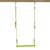 Balançoire trapèze pour portique  métal h190-250cm Marron - vert 6 - vertbaudet enfant 