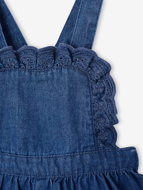 Barboteuse bébé fille en denim stone 4 - vertbaudet enfant 