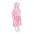 Poncho 'wili' rose 55x70cm Rose+Vert 2 - vertbaudet enfant 