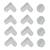 Lot de 12 coins de table Transparent 4 - vertbaudet enfant 