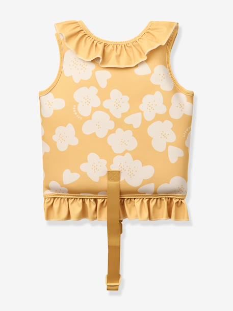 Gilet de flottaison Dove avec volants jaune 2 - vertbaudet enfant 