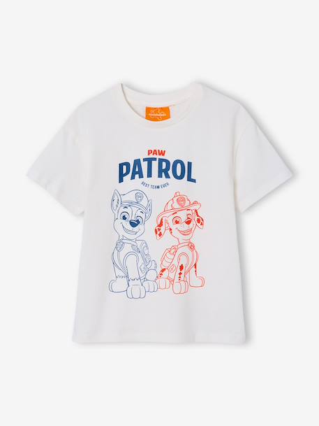 T shirt garçon Pat Patrouille écru 1 - vertbaudet enfant 