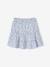 Jupe short fille en jersey écru+rose pâle 1 - vertbaudet enfant 