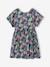 Robe fille imprimé fleurs vert 2 - vertbaudet enfant 