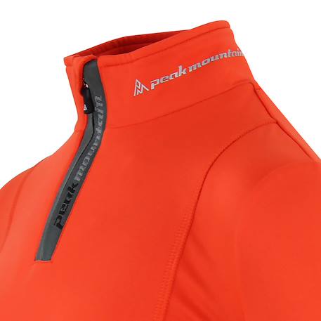 Top technique 1ere peau enfant ecanevi Bleu+Kaki+Noir+Orange 17 - vertbaudet enfant 