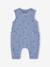 Combinaison en gaze de coton naissance bleu+écru+vert sauge 1 - vertbaudet enfant 