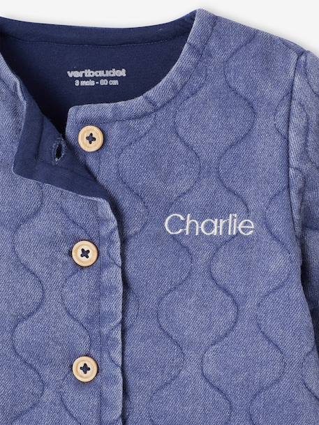 Veste bébé fille en denim personnalisable stone 3 - vertbaudet enfant 
