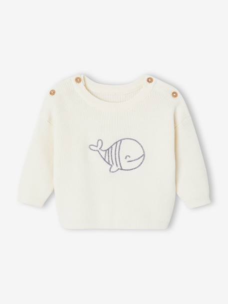 Ensemble garçon naissance en tricot bleu 4 - vertbaudet enfant 