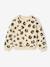 Sweat fille motifs fantaisie Beige imprimé+blanc imprimé+rose+vanille 2 - vertbaudet enfant 