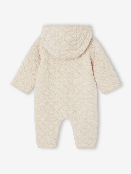 Combipilote bébé en jersey beige chiné 4 - vertbaudet enfant 