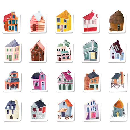 Jeu d’observation et de mémoire – Formes illustrées et boîte tiroir Multicolor 2 - vertbaudet enfant 