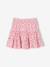 Jupe short fille en jersey écru+rose pâle 6 - vertbaudet enfant 