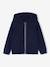 Sweat zippe fille à capuche marine 1 - vertbaudet enfant 