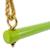 Balançoire trapèze pour portique  métal h190-250cm Marron - vert 4 - vertbaudet enfant 