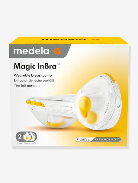 Tire-lait électrique double Magic InBra™ blanc 3 - vertbaudet enfant 