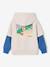 Sweat garçon double manche écru 2 - vertbaudet enfant 