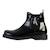 Bottines à élastiques Noir 2 - vertbaudet enfant 