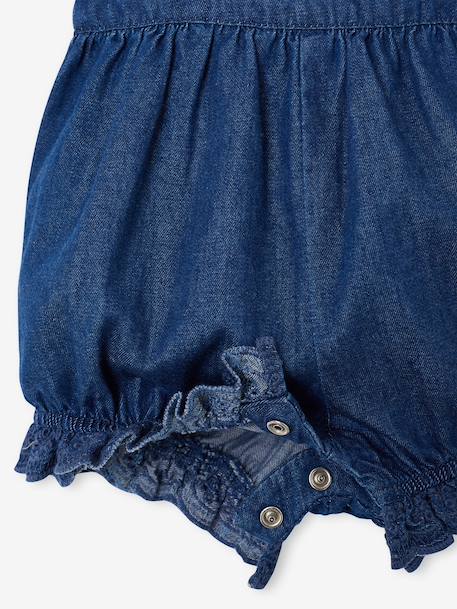 Barboteuse bébé fille en denim stone 5 - vertbaudet enfant 