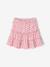 Jupe short fille en jersey écru+rose pâle 5 - vertbaudet enfant 