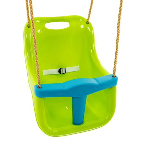 Siège bébé balançoire  plastique h190-250cm Vert - bleu 1 - vertbaudet enfant 