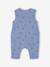 Combinaison en gaze de coton naissance bleu+écru+vert sauge 2 - vertbaudet enfant 